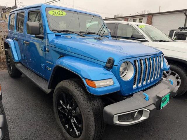 2022 Jeep Wrangler 4xe Unlimited Sahara 4x4 for sale in Far Hills, NJ