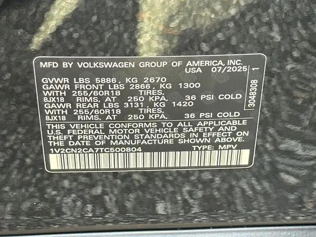 2026 Volkswagen Atlas Peak Edition