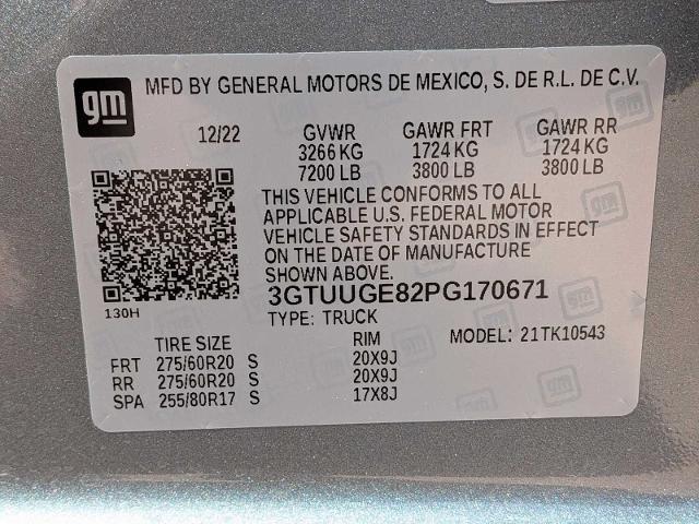 2023 GMC Sierra 1500 4WD Crew Cab Short Box Denali