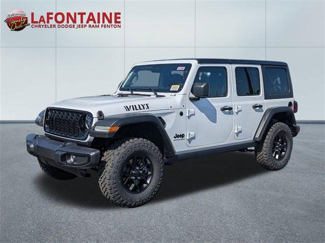 2025 Jeep Wrangler WRANGLER 4-DOOR WILLYS 2025 Jeep Wrangler WRANGLER 4-DOOR WILLYS