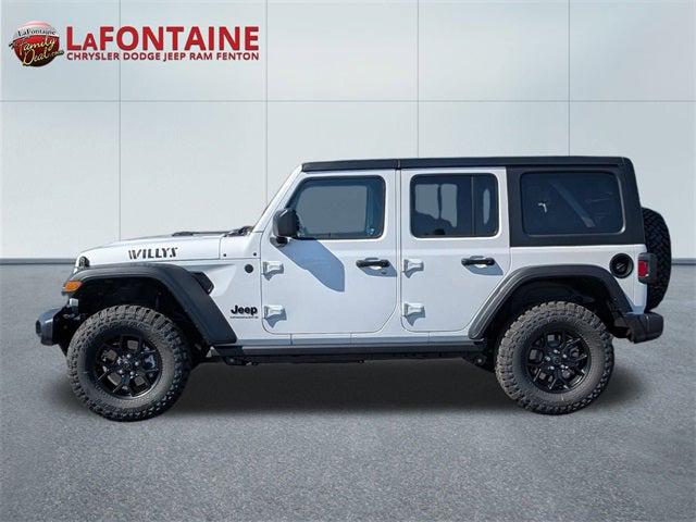 2025 Jeep Wrangler WRANGLER 4-DOOR WILLYS 2025 Jeep Wrangler WRANGLER 4-DOOR WILLYS