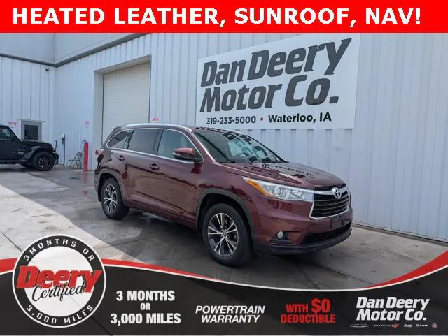 2016 Toyota Highlander XLE V6