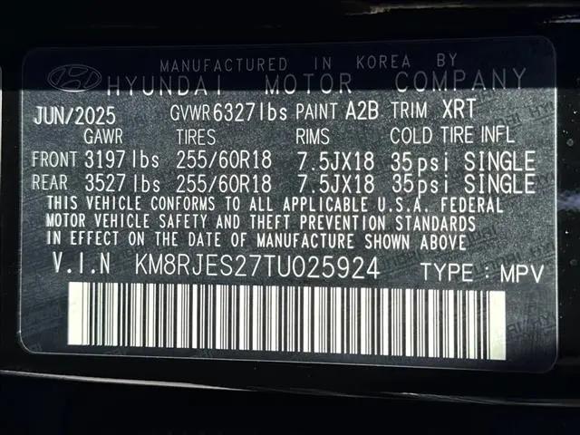 2026 Hyundai Palisade XRT Pro