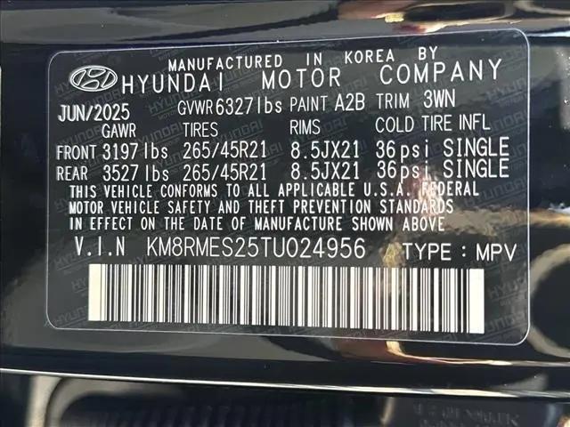 2026 Hyundai Palisade Calligraphy