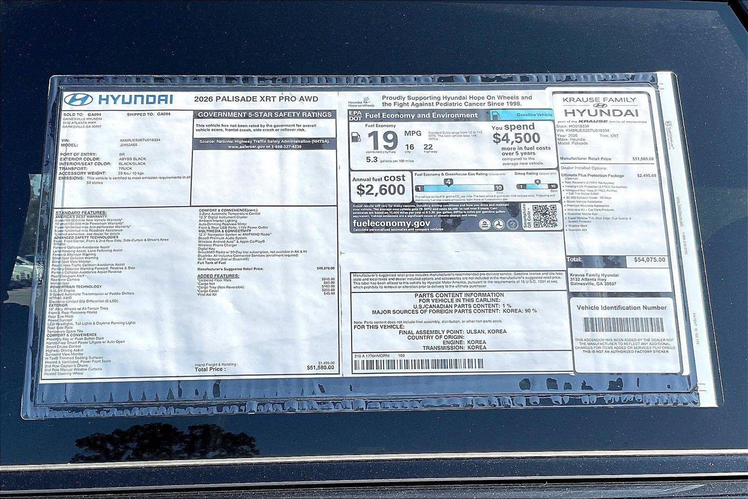 2026 Hyundai Palisade XRT Pro - Photo 15