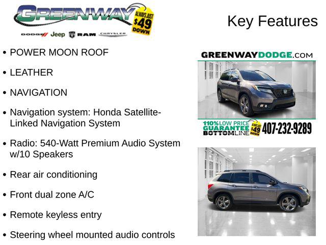 2021 Honda Passport 2WD Touring