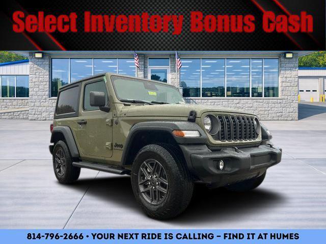 2026 Jeep Wrangler 2-Door Sport S 4x4 for sale in Waterford, PA