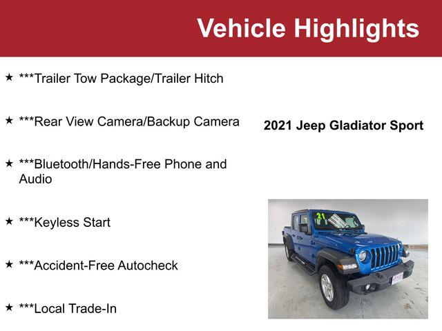 2021 Jeep Gladiator Sport 4x4 2021 Jeep Gladiator Sport 4x4