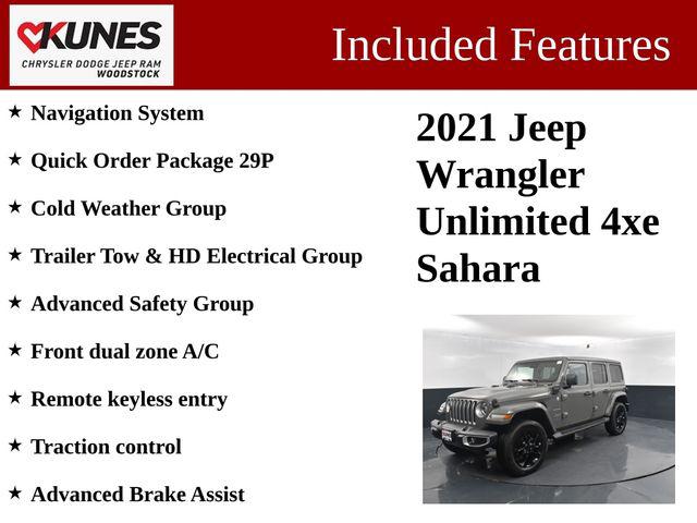 2021 Jeep Wrangler 4xe Unlimited Sahara 4x4