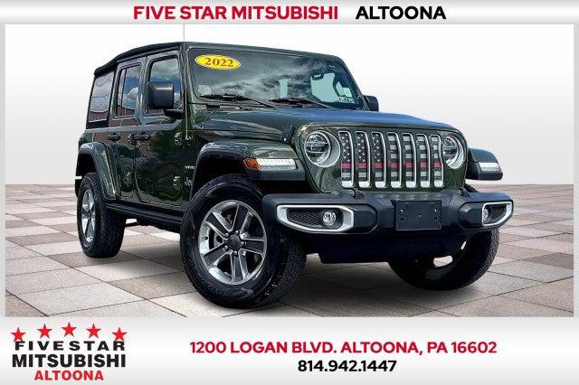2022 Jeep Wrangler Unlimited Sahara 4x4 2022 Jeep Wrangler Unlimited Sahara 4x4