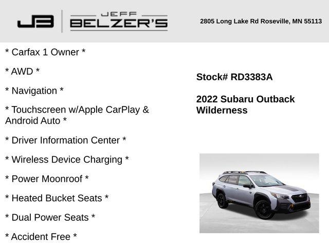 2022 Subaru Outback Wilderness