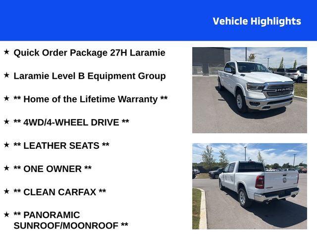 2021 RAM 1500 Laramie Crew Cab 4x4 57 Box