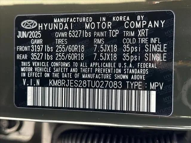 2026 Hyundai Palisade XRT Pro