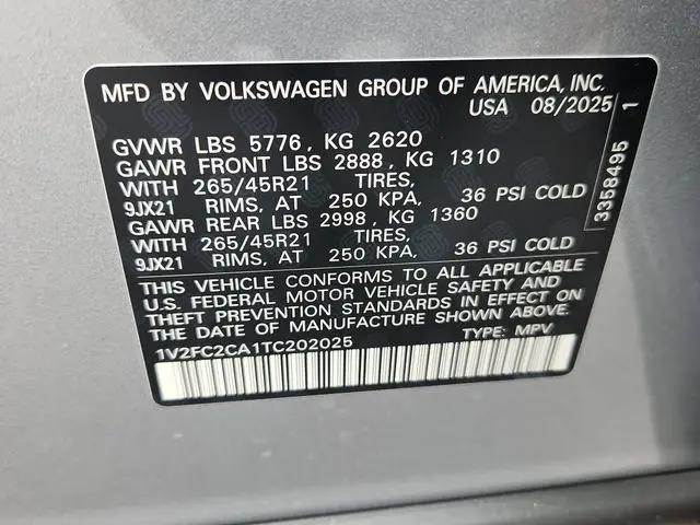 2026 Volkswagen Atlas Cross Sport SEL Premium R-Line
