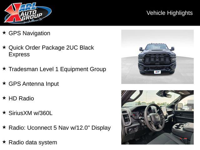 2026 RAM Ram 2500 RAM 2500 BLACK EXPRESS CREW CAB 4X4 64 BOX