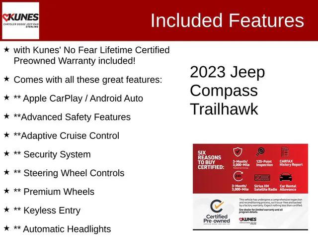 2023 Jeep Compass Trailhawk 4x4 2023 Jeep Compass Trailhawk 4x4