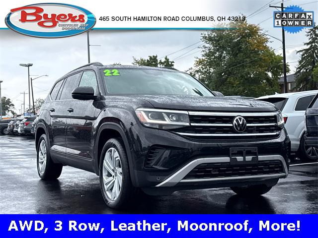 2022 Volkswagen Atlas 3.6L V6 SE w/Technology 2022 Volkswagen Atlas 3.6L V6 SE w/Technology