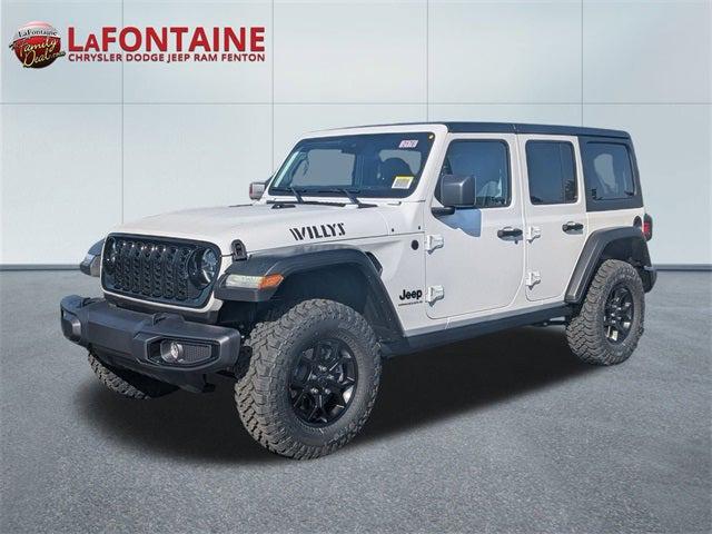 2025 Jeep Wrangler WRANGLER 4-DOOR WILLYS 2025 Jeep Wrangler WRANGLER 4-DOOR WILLYS