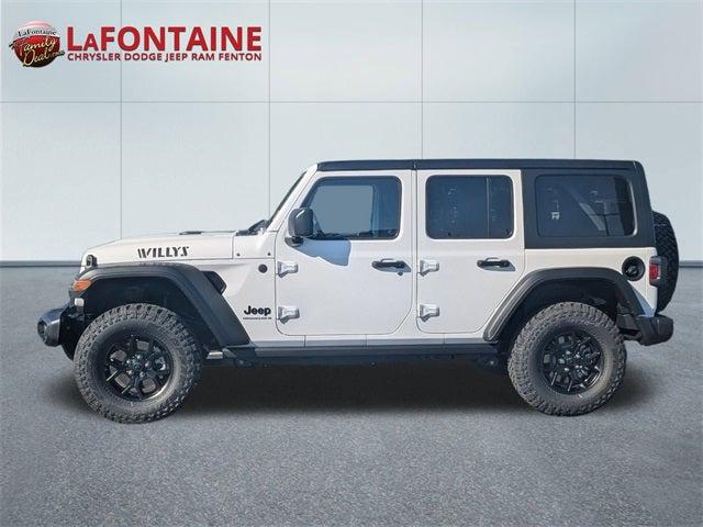 2025 Jeep Wrangler WRANGLER 4-DOOR WILLYS 2025 Jeep Wrangler WRANGLER 4-DOOR WILLYS