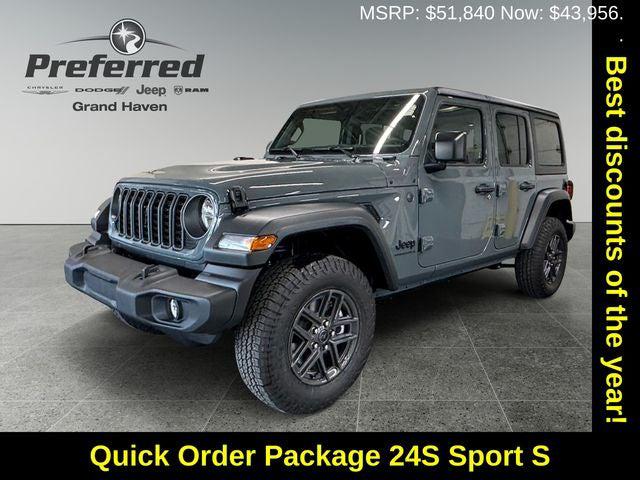 2025 Jeep Wrangler WRANGLER 4-DOOR SPORT S 2025 Jeep Wrangler WRANGLER 4-DOOR SPORT S