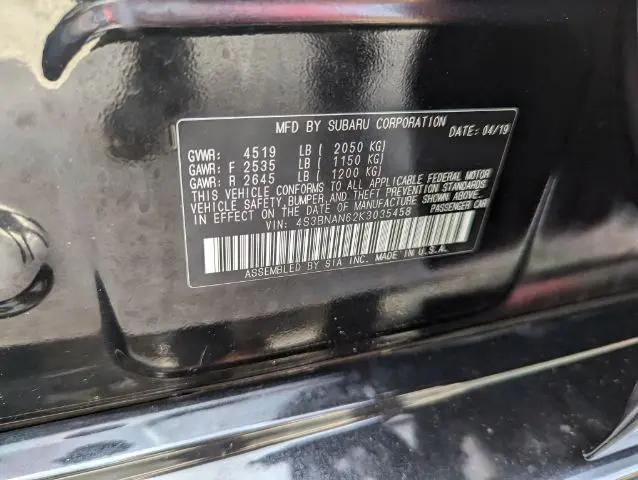 2019 Subaru Legacy 2.5i Limited