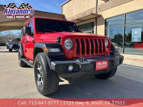2018 Jeep Wrangler Unlimited Sport S 4x4 for sale in Houston, TX