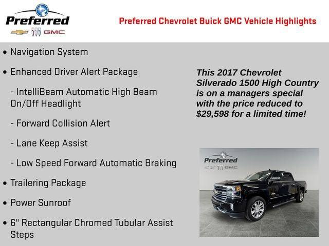 2017 Chevrolet Silverado 1500 High Country 2017 Chevrolet Silverado 1500 High Country