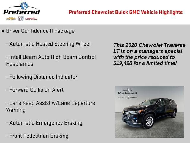 2020 Chevrolet Traverse AWD LT Cloth 2020 Chevrolet Traverse AWD LT Cloth