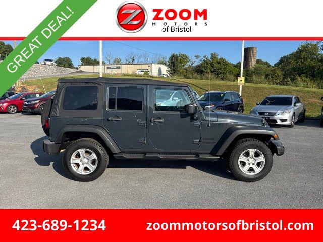 2016 Jeep Wrangler Unlimited Sport for sale in Bristol, TN