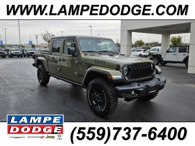 2025 Jeep Gladiator GLADIATOR WILLYS 4X4 2025 Jeep Gladiator GLADIATOR WILLYS 4X4