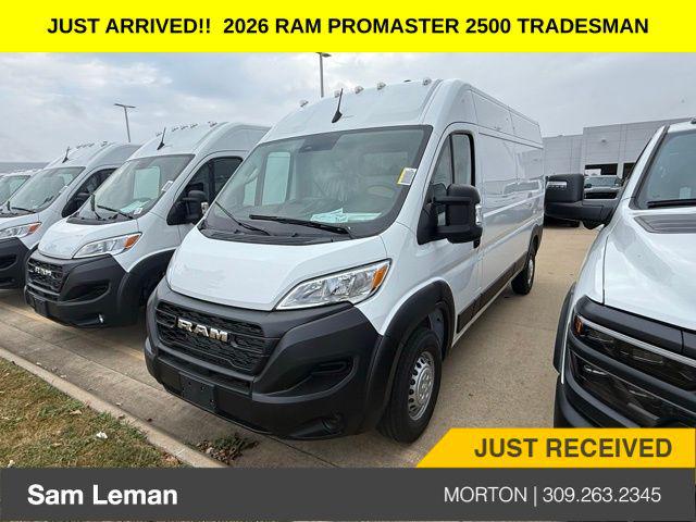 2026 RAM Ram ProMaster RAM PROMASTER 2500 TRADESMAN CARGO VAN HIGH ROOF 159 WB 2026 RAM Ram ProMaster RAM PROMASTER 2500 TRADESMAN CARGO VAN HIGH ROOF 159 WB