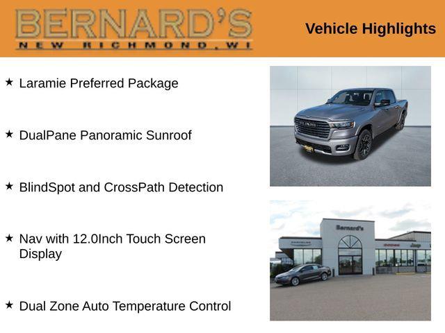 2026 RAM Ram 1500 RAM 1500 LARAMIE CREW CAB 4X4 57 BOX