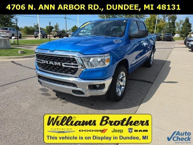 2022 RAM 1500 Big Horn Crew Cab 4x4 57 Box 2022 RAM 1500 Big Horn Crew Cab 4x4 57 Box