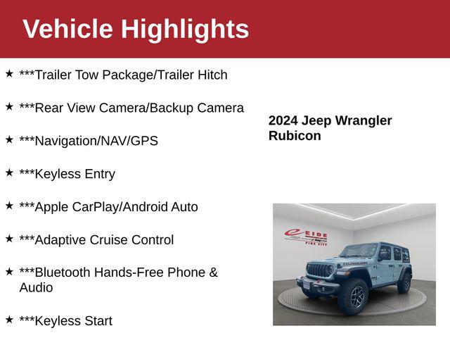2024 Jeep Wrangler 4-Door Rubicon 4x4