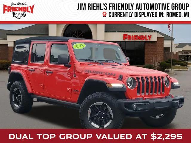 2018 Jeep Wrangler Unlimited Rubicon 4x4 2018 Jeep Wrangler Unlimited Rubicon 4x4