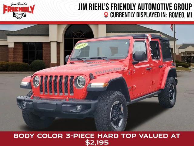 2018 Jeep Wrangler Unlimited Rubicon 4x4 2018 Jeep Wrangler Unlimited Rubicon 4x4