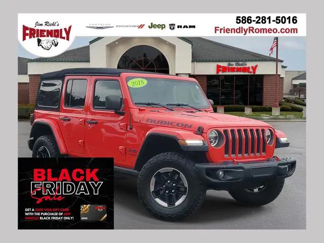 2018 Jeep Wrangler Unlimited Rubicon 4x4 2018 Jeep Wrangler Unlimited Rubicon 4x4