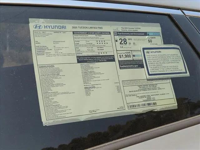2025 Hyundai Tucson Limited