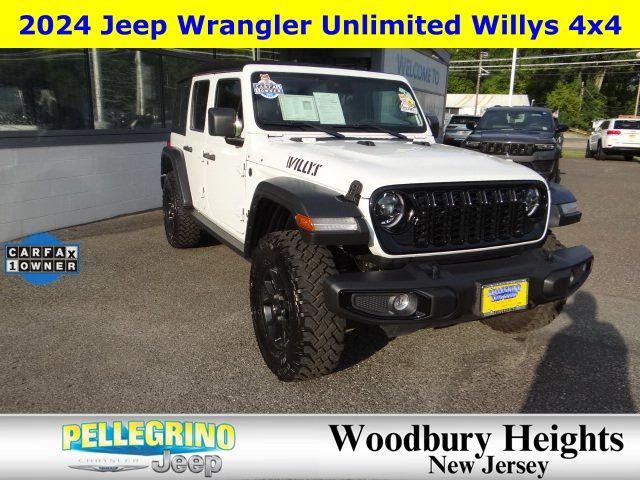 2024 Jeep Wrangler 4-Door Willys 4x4 2024 Jeep Wrangler 4-Door Willys 4x4