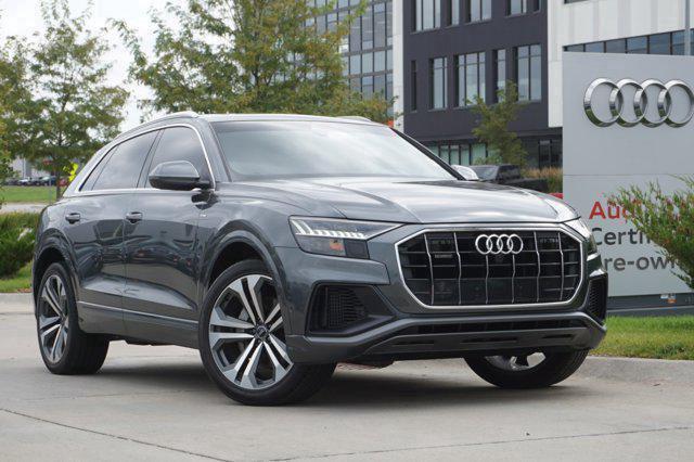Samurai Gray Metallic 2021 Audi Q8 SUV / Crossover All-Wheel Drive Automatic