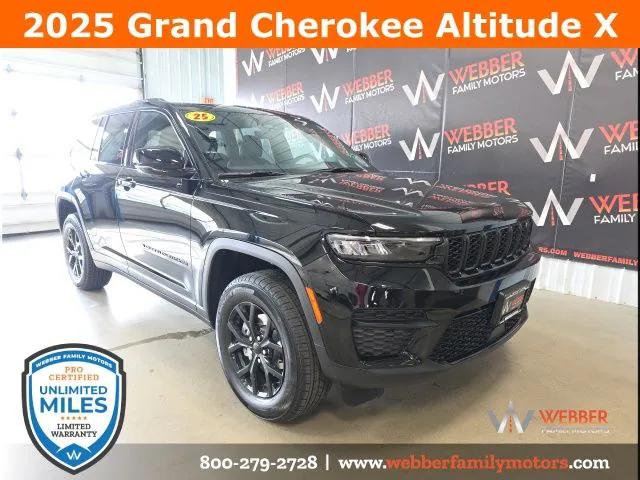 2025 Jeep Grand Cherokee GRAND CHEROKEE ALTITUDE X 4X4 2025 Jeep Grand Cherokee GRAND CHEROKEE ALTITUDE X 4X4