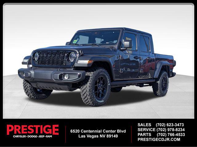 2025 Jeep Gladiator GLADIATOR WILLYS 4X4 2025 Jeep Gladiator GLADIATOR WILLYS 4X4