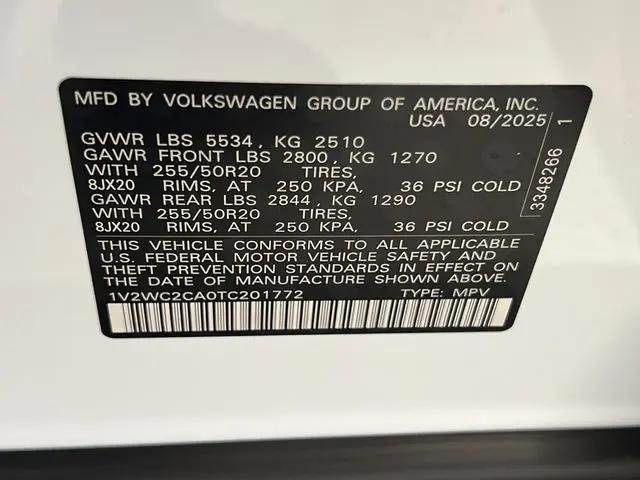 2026 Volkswagen Atlas Cross Sport SE with Technology