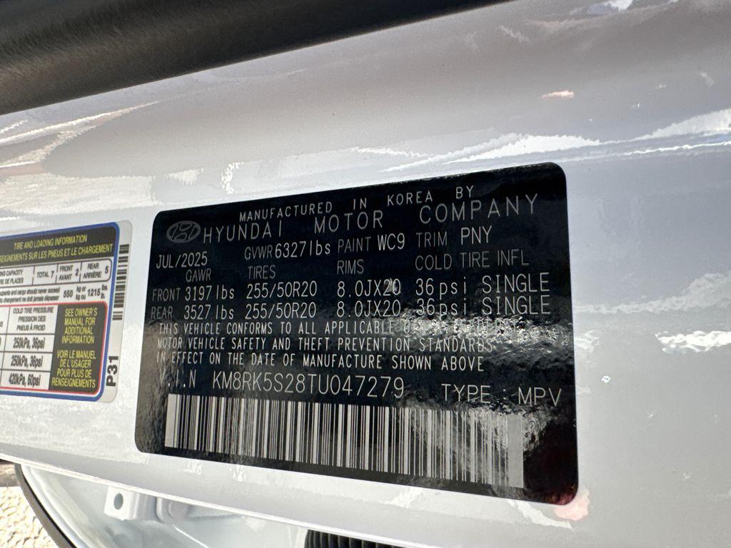 New 2026 White HYUNDAI Limited FWD image 25