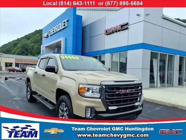 2021 GMC Canyon 4WD Crew Cab Short Box AT4 - Cloth for sale in Huntingdon, PA