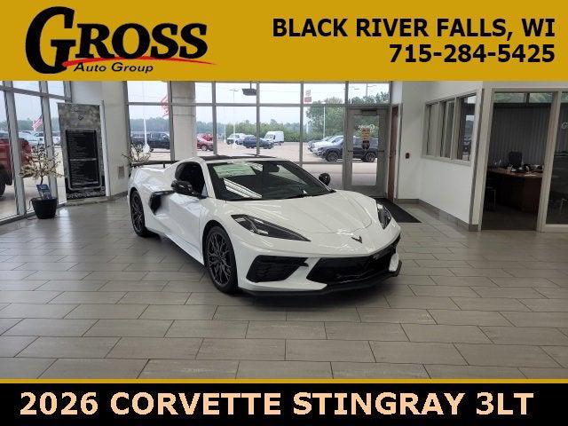 2026 Chevrolet Corvette Stingray Coupe, 3LT, RWD for sale in Black River Falls, WI