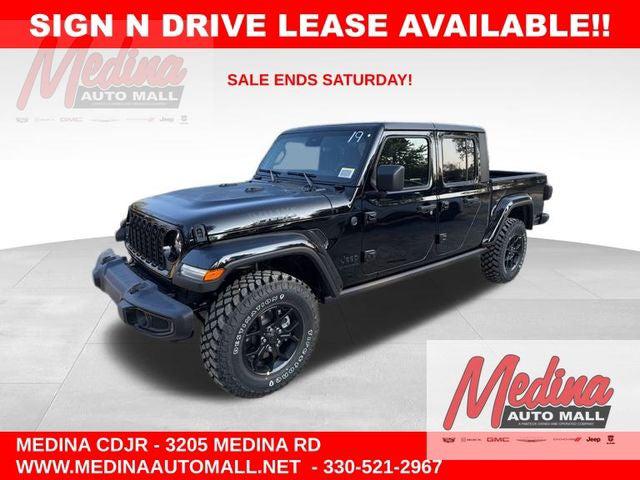 2025 Jeep Gladiator GLADIATOR WILLYS 4X4 2025 Jeep Gladiator GLADIATOR WILLYS 4X4