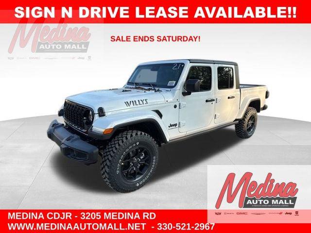 2025 Jeep Gladiator GLADIATOR WILLYS 4X4