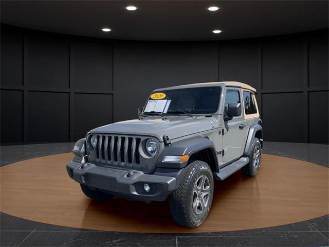 2020 Jeep Wrangler Black and Tan 4X4