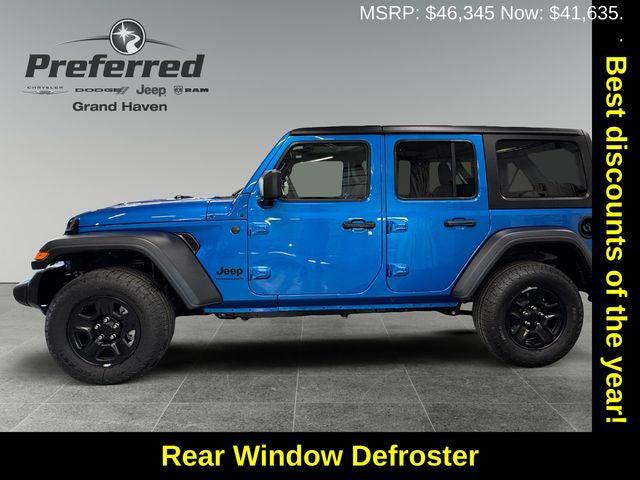 2025 Jeep Wrangler WRANGLER 4-DOOR SPORT